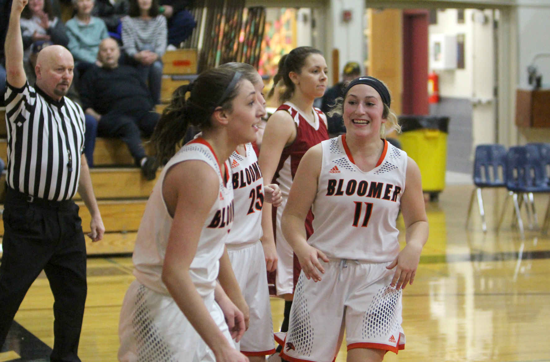 Spooner at Bloomer girls basketball 12-11-18